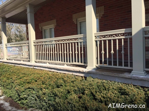 Exterior Railings Replacement by AIMG Inc in Toronto