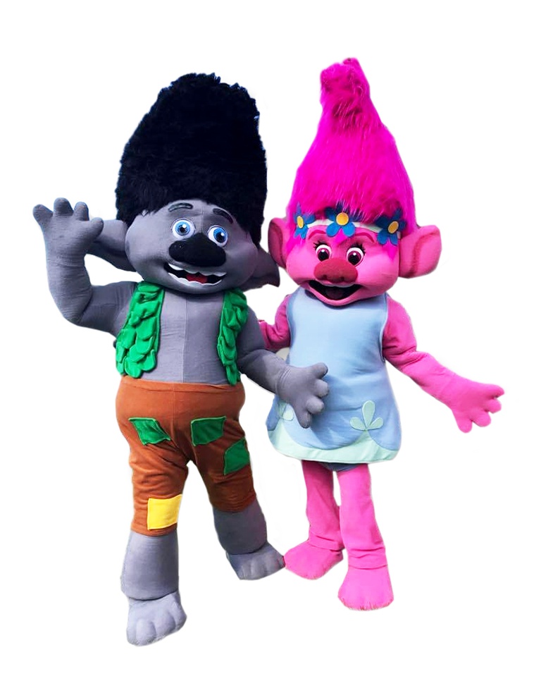 princess troll mascot entertainment parties toronto milton oshawa