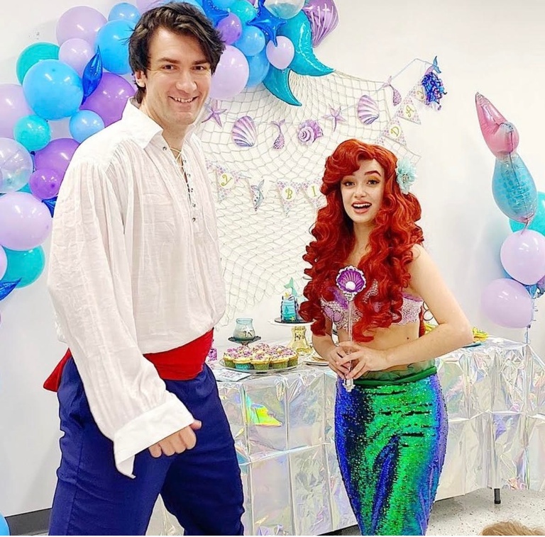 mermaid prince princess royal couple entertainment parties toronto