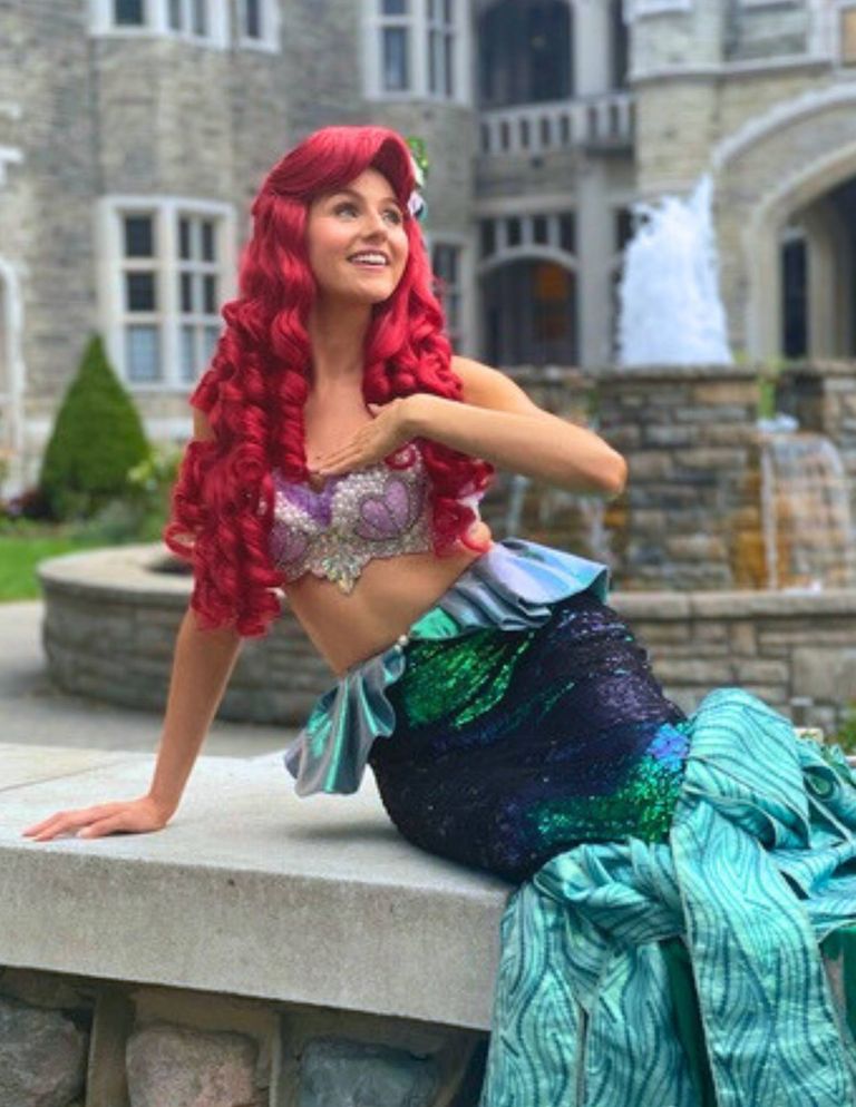 little mermaid fin princess party toronto vaughan Mississauga Oakville, Markham