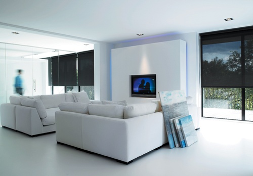 EN3 Sunprotection, residential interiors,  Dynamic-Lift Cassette Roller System, Light Filtering PVC-Free Fabric, 24 