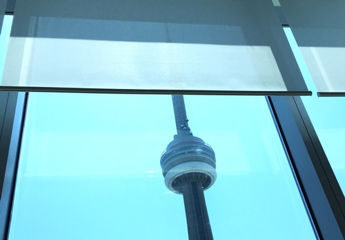 EN3 Sunprotection, residential interiors, Dynamic-Lift Cassette Roller System, EcoWeave Privacy Light Filtering PVC Free Fabric, Toronto, Ontario, 9