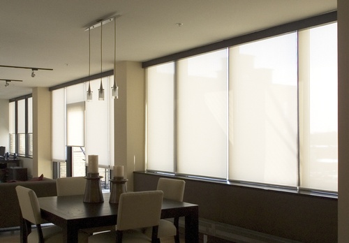EN3 Sunprotection, residential interiors, Dynamic-Lift Fascia Roller System, EcoWeave Light Filtering PVC Free Fabric,13