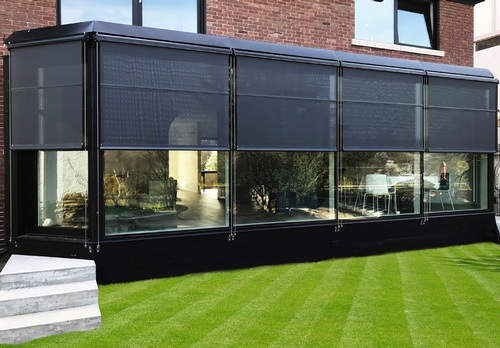 1 EN3 Sunprotection, Exterior, Motorized, Roller Shade, Building Automation, Residential, 2018
