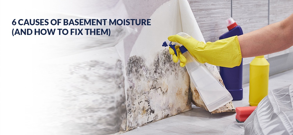 6 CAUSES OF BASEMENT MOISTURE (AND HOW TO FIX THEM)