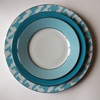 Blue and White Ceramic Plates - Luxury Dinnerware at The Silver Peacock Inc