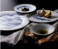 Hering Berlin Porcelain Luxury Tableware with food at The Silver Peacock Inc