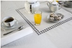 Luxury Table Linens at The Silver Peacock Inc