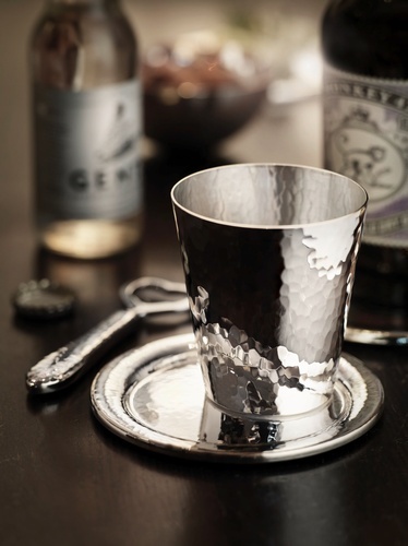 Silver Barware for Home Bars at The Silver Peacock Inc