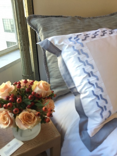 Luxury Handmade Linen Throw Pillow - Tailored Linens at The Silver Peacock Inc