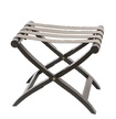 Folding Luggage Rack - Closet Organization Collection at The Silver Peacock Inc