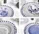 Isi Milano Floral Print Luxury Tableware at The Silver Peacock Inc