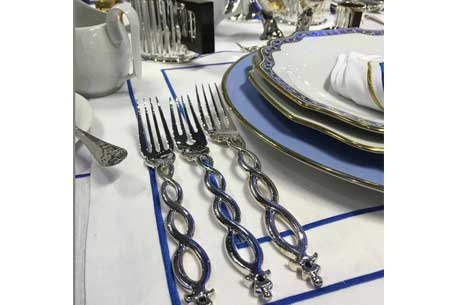 Jarosinski and Vaugoin Handmade Silver Cutlery at The Silver Peacock Inc.
