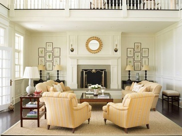 Living Room - Interior Design in Oakville ON by Parsons Interiors Ltd.