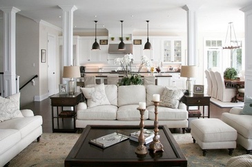 Living Room - Interior Decorating in Oakville by Parsons Interiors Ltd.