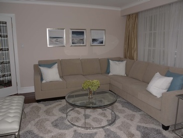 Living Room Mineola East - Interior Design Specialist GTA at Parsons Interiors Ltd.