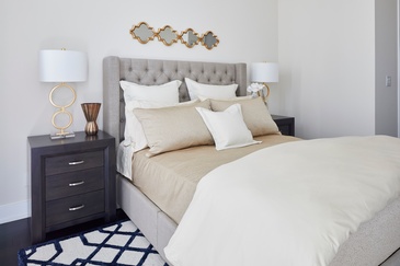 Master Bedroom - Interior Decorating Services Oakville by Parsons Interiors Ltd.