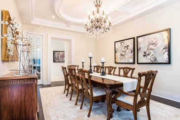 Dining Room - Wood Furniture Oakville by Parsons Interiors Ltd.
