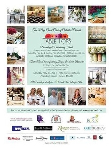 Table Tops Event - Brochure by Parsons Interiors Ltd.