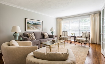 Living Room - Custom Home Decor in Oakville ON by Parsons Interiors Ltd.