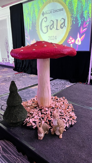 3D mushrooms