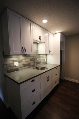 Modular Kitchen by Affordable Basement Renovations Ltd - Basement Kitchen Renovation Calgary
