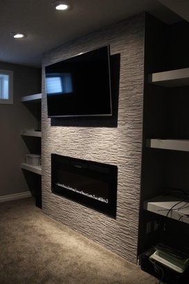 Audio-Video Room Renovation by Affordable Basement Renovations Ltd - Calgary Basement Renovation