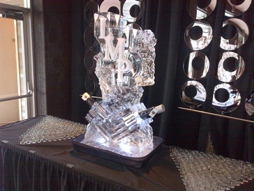 Best Ice Sculpture Table Centerpiece by Festive Ice Sculptures