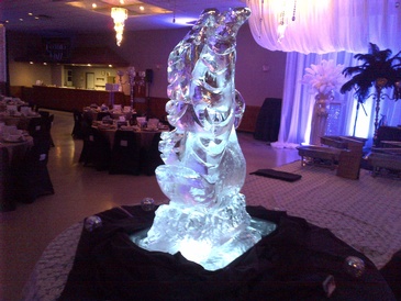 Wedding Ice Sculptures St. Catharines Ontario by Festive Ice Sculptures