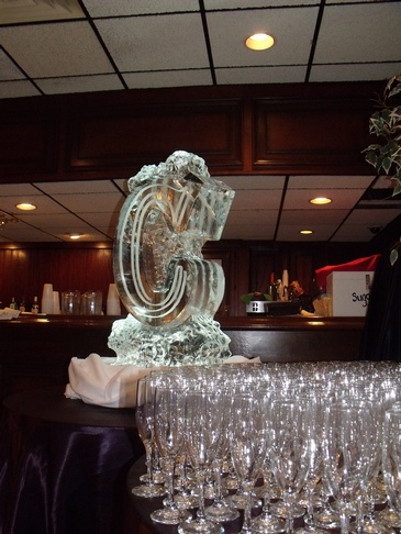 Martini Luge Oakville by Festive Ice Sculptures
