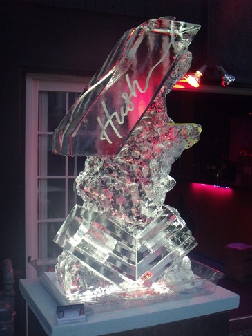 Best Ice Luge Sculpture by Festive Ice Sculptures in Windsor