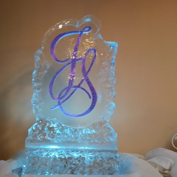 Corporate Ice Logos Hamilton by Festive Ice Sculptures 