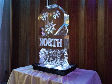 Corporate Ice Logos Toronto by Festive Ice Sculptures 