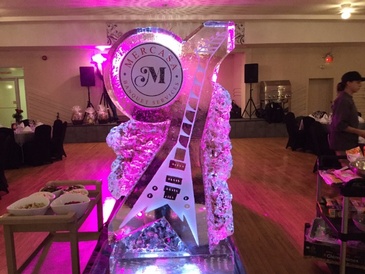 Best Corporate Ice Logos by Festive Ice Sculptures