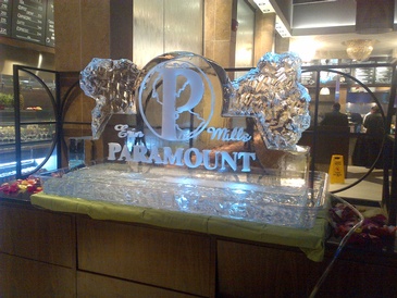 Corporate Ice Logos Markham by Festive Ice Sculptures