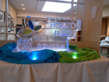 Corporate Ice Logos Sarnia by Festive Ice Sculptures