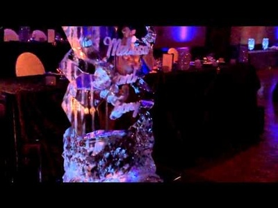 Extreme, super cool ice art at Canada