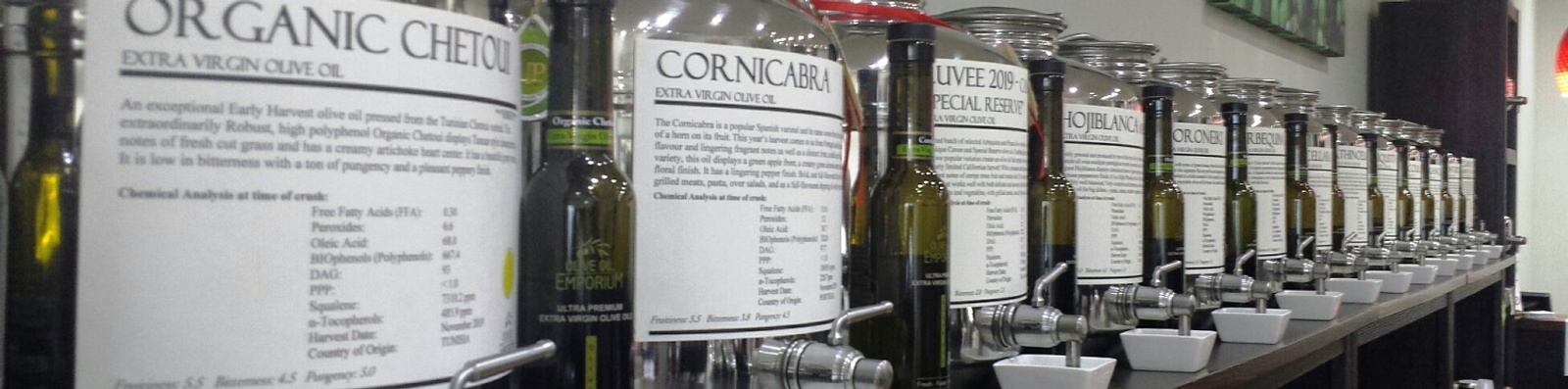 Fresh Extra Virgin Olive Oils on Tap - Olive Oil Emporium - Toronto