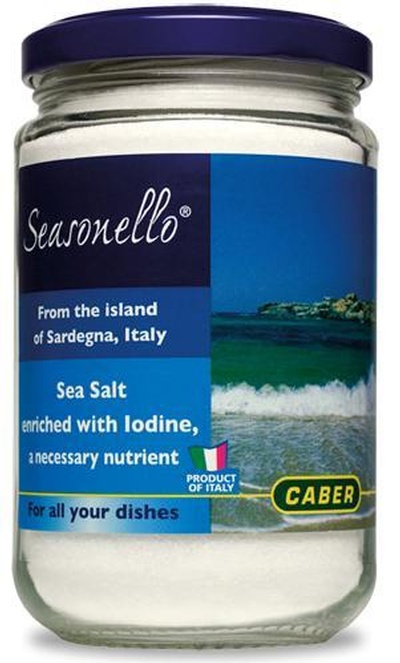 Sea Salt, Iodized - Seasonello