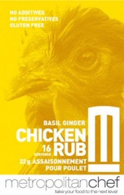 Basil Ginger Chicken Rub