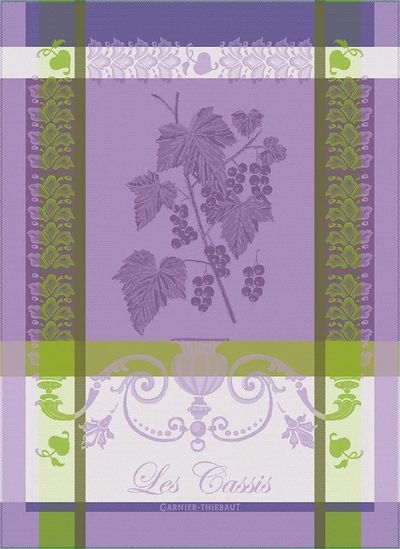 Les Cassis French Tea Towel