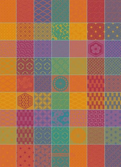 Mille Hanna Floralies - French Tea Towel