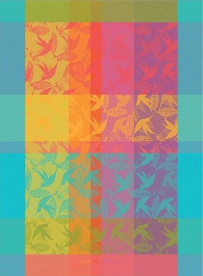 Mille Colibris Antilles French Tea Towel