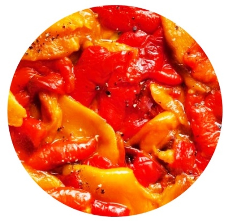 Peppers - Grilled, in Olive Oil