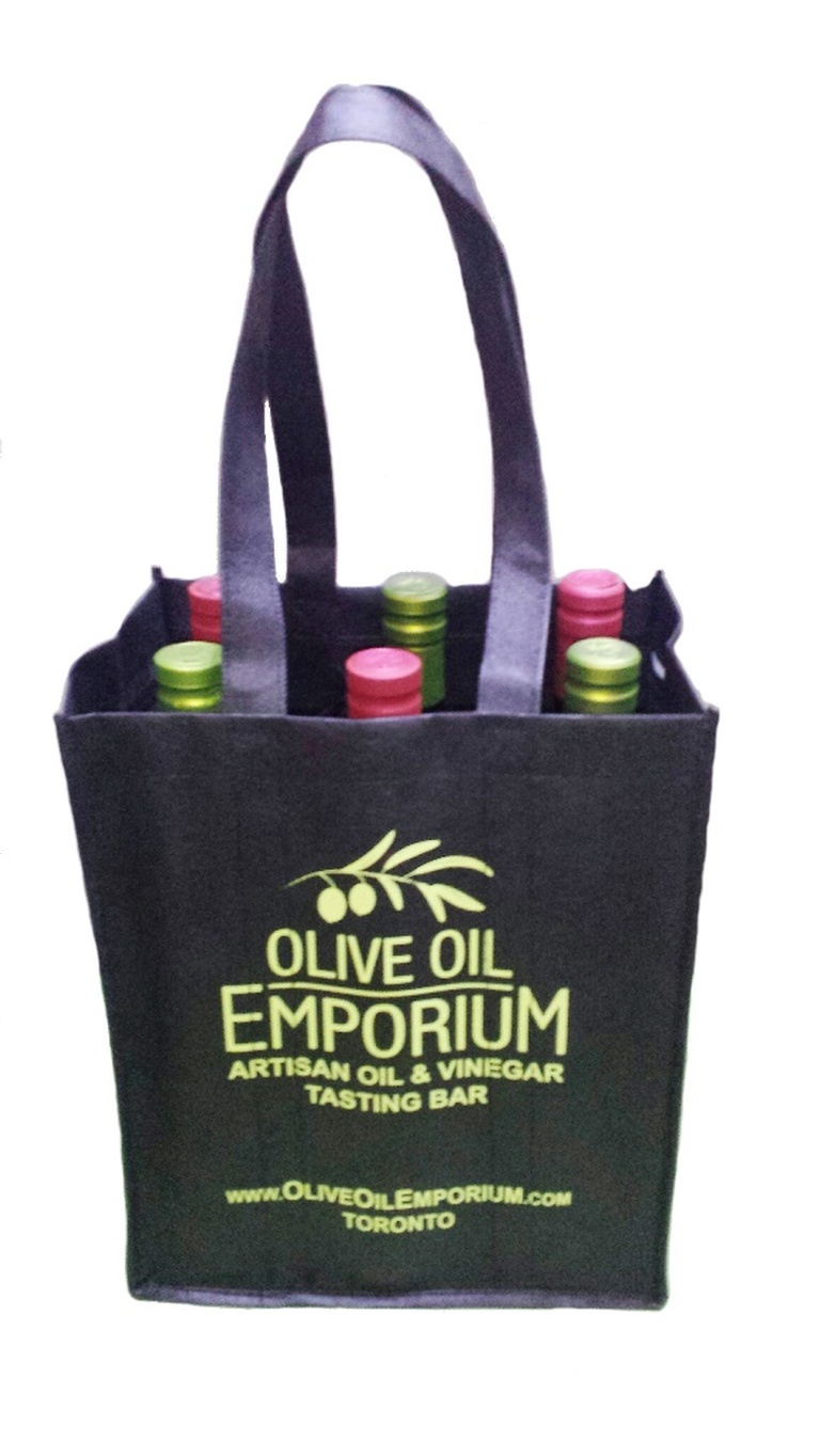Olive Oil Emporium Six Bottle Tote
