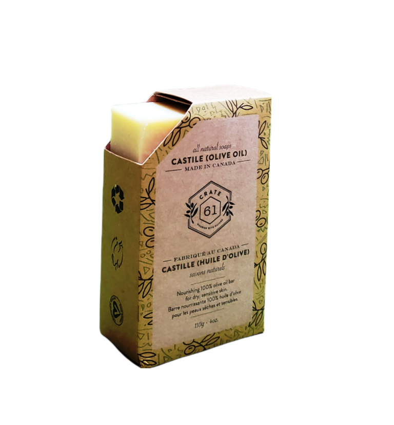 Castile Bar Soap - 100% Olive Oil