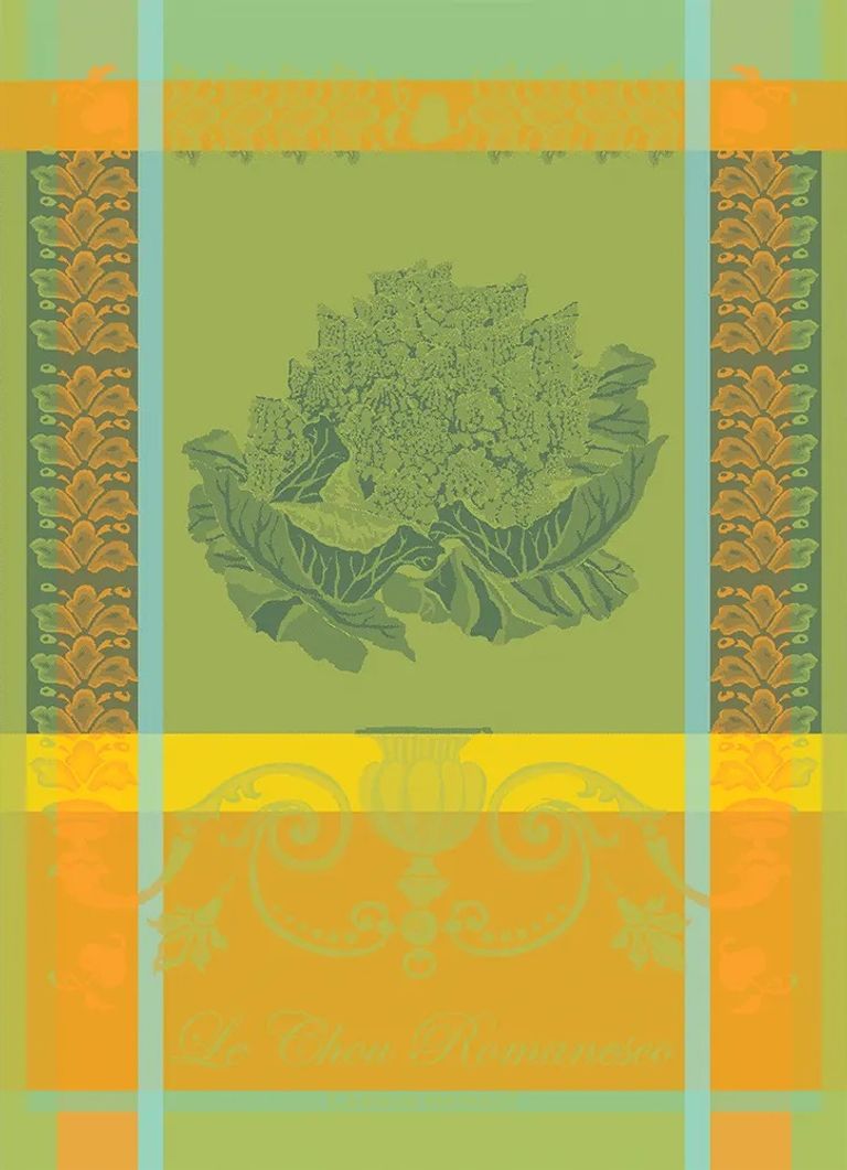 Le Chou Romanesco French Tea Towel