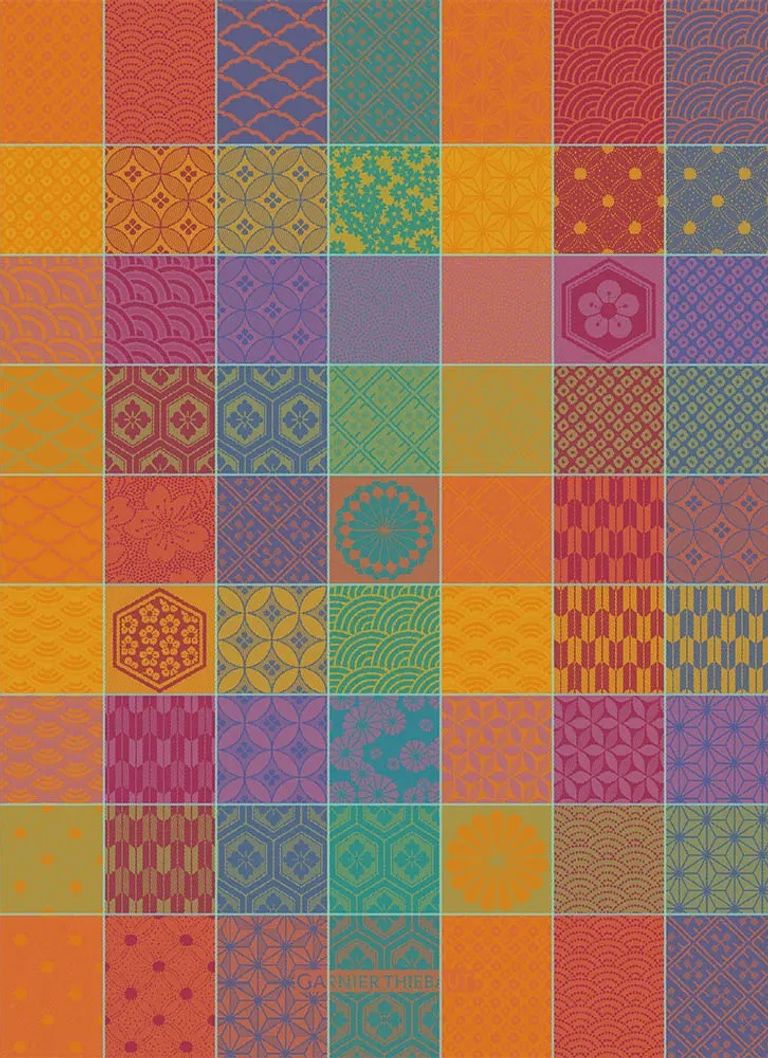Mille Hanna Floralies - French Tea Towel
