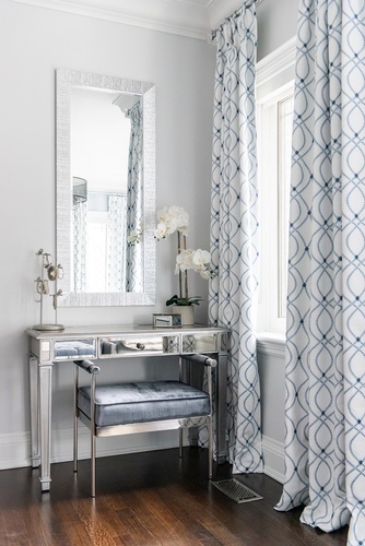 Silver Dressing Table - Bedroom Decor Aurora by Royal Interior Design Ltd