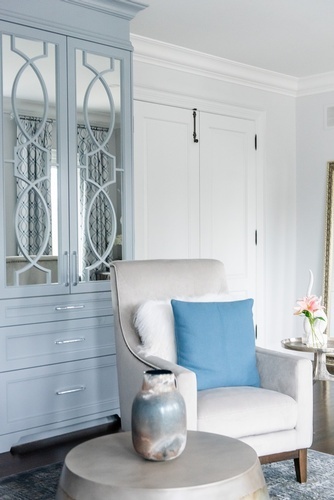 Accent Chair near Bedroom Cabinet - Bedroom Renovations Whitby by Royal Interior Design Ltd